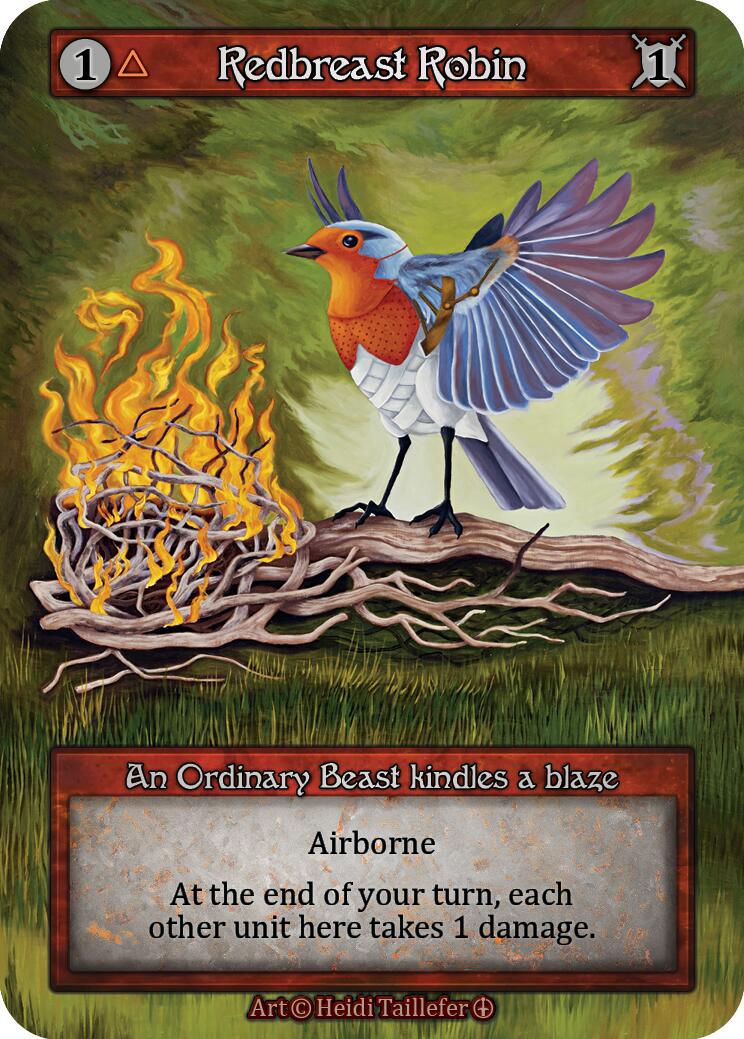 Redbreast Robin [Arthurian Legends] | Exor Games New Glasgow