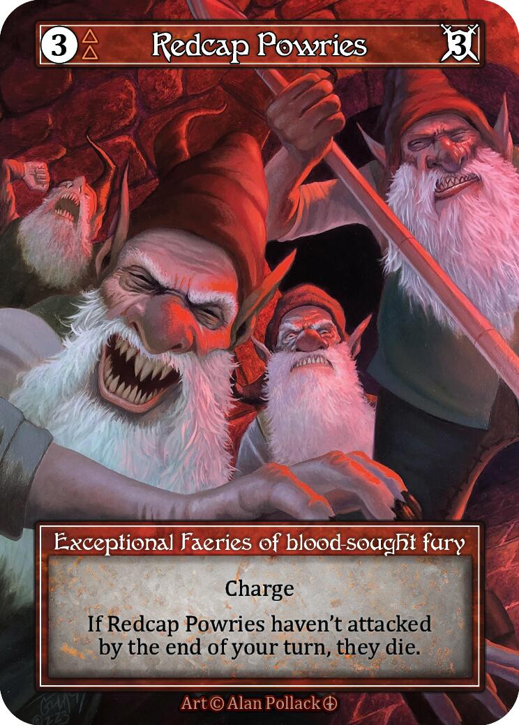 Redcap Powries (Foil) [Arthurian Legends] | Exor Games New Glasgow