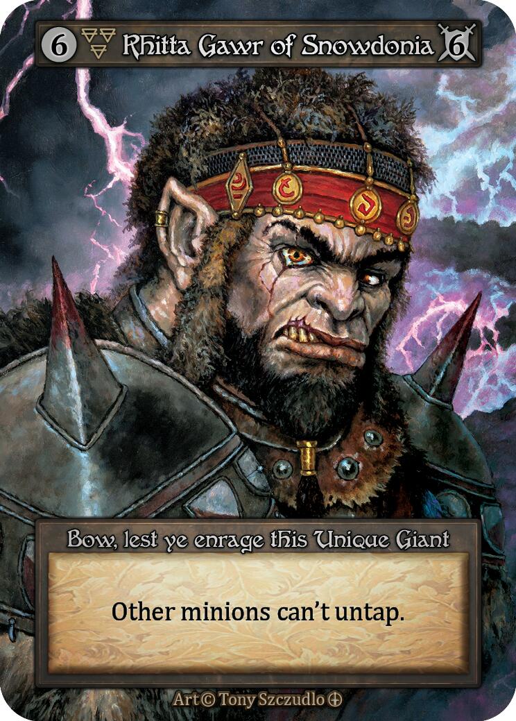 Rhitta Gawr of Snowdonia [Arthurian Legends] | Exor Games New Glasgow