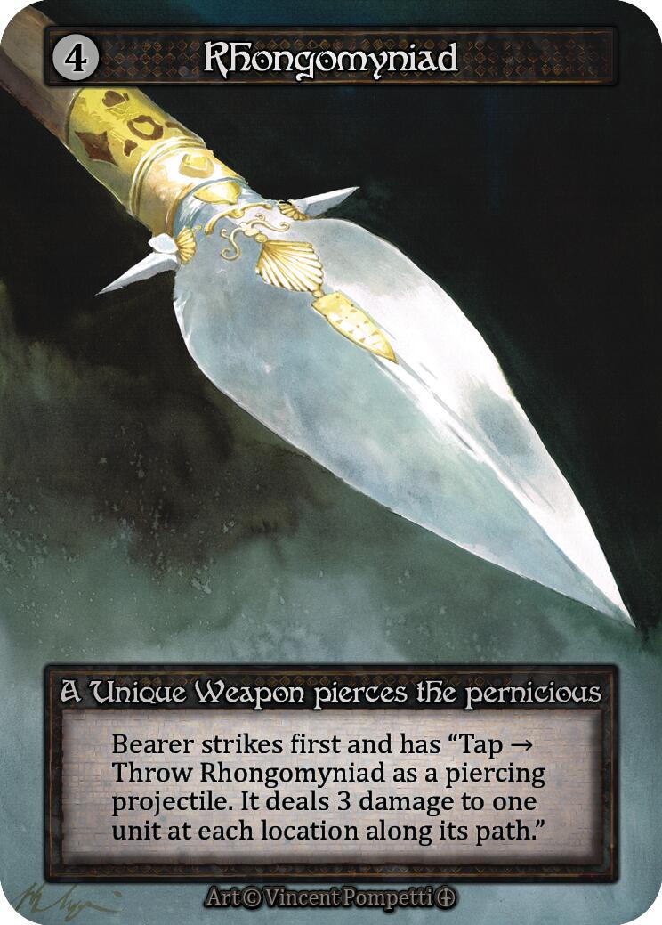 Rhongomyniad [Arthurian Legends] | Exor Games New Glasgow