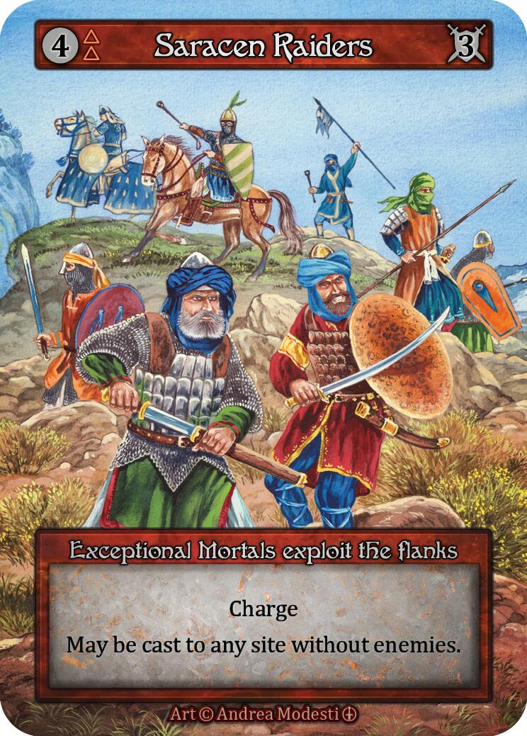 Saracen Raiders [Arthurian Legends] | Exor Games New Glasgow