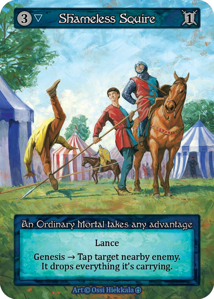 Shameless Squire [Arthurian Legends] | Exor Games New Glasgow