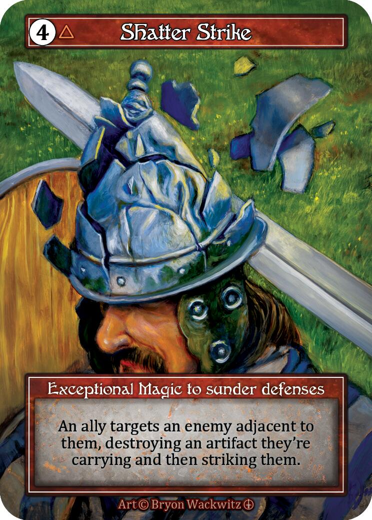 Shatter Strike (Foil) [Arthurian Legends] | Exor Games New Glasgow