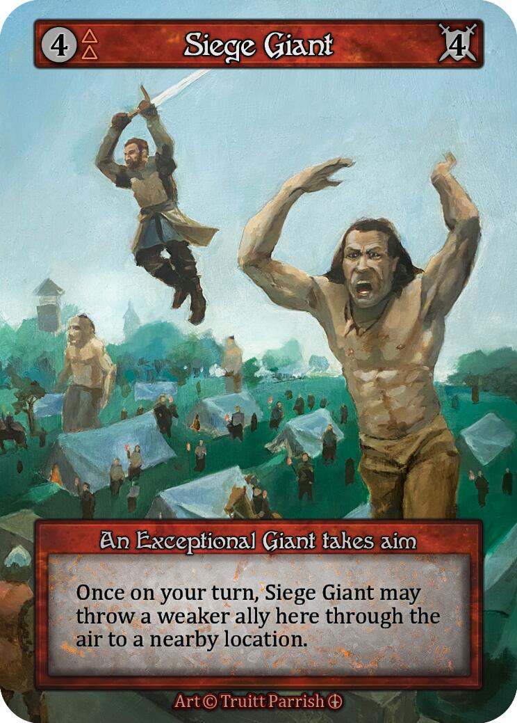 Siege Giant [Arthurian Legends] | Exor Games New Glasgow