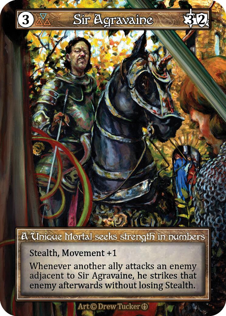 Sir Agravaine (Foil) [Arthurian Legends] | Exor Games New Glasgow