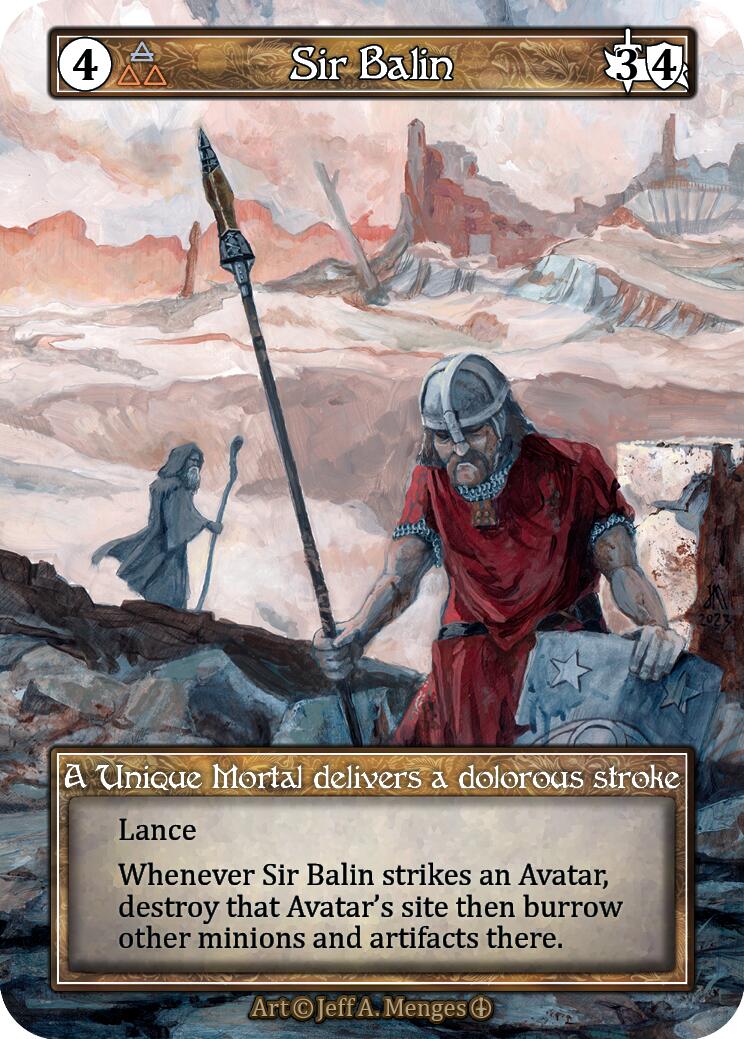 Sir Balin (Foil) [Arthurian Legends] | Exor Games New Glasgow