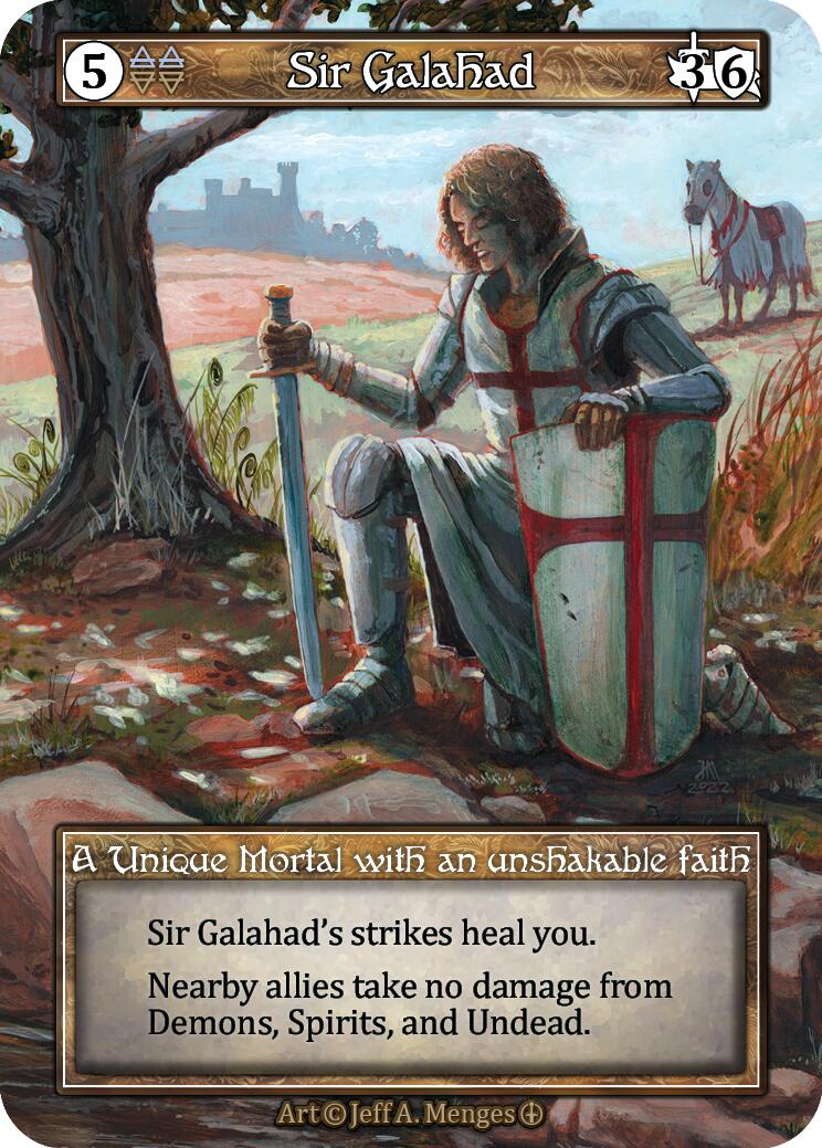 Sir Galahad (Foil) [Arthurian Legends] | Exor Games New Glasgow