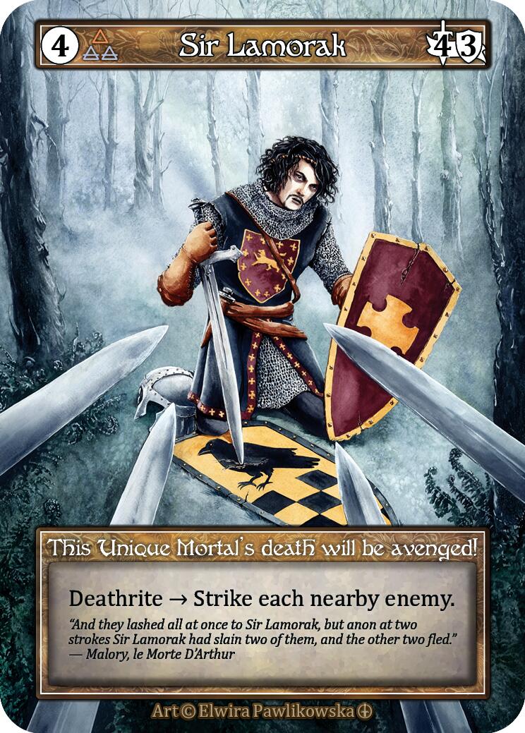 Sir Lamorak (Foil) [Arthurian Legends] | Exor Games New Glasgow
