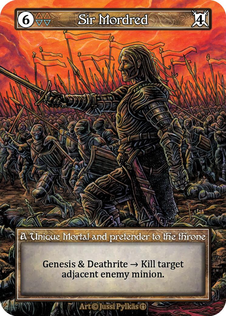 Sir Mordred (Foil) [Arthurian Legends] | Exor Games New Glasgow