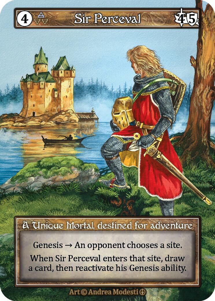 Sir Perceval (Foil) [Arthurian Legends] | Exor Games New Glasgow