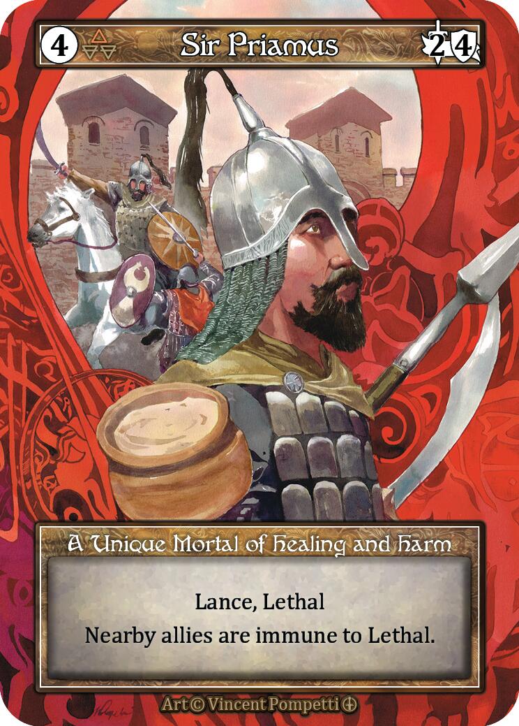 Sir Priamus (Foil) [Arthurian Legends] | Exor Games New Glasgow