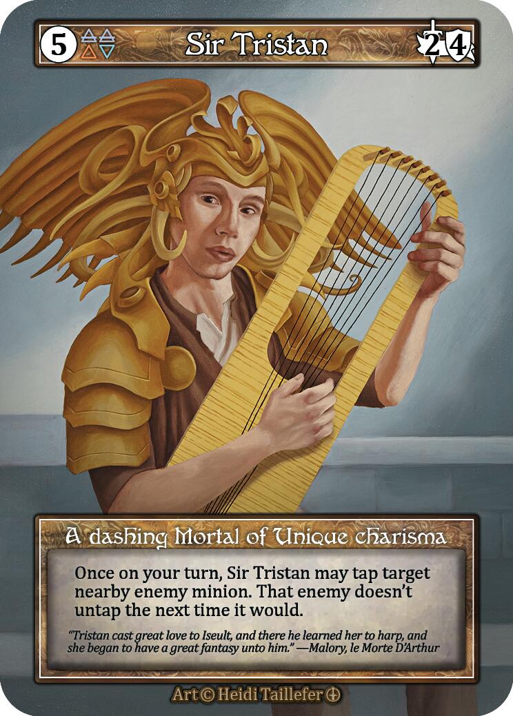 Sir Tristan (Foil) [Arthurian Legends] | Exor Games New Glasgow