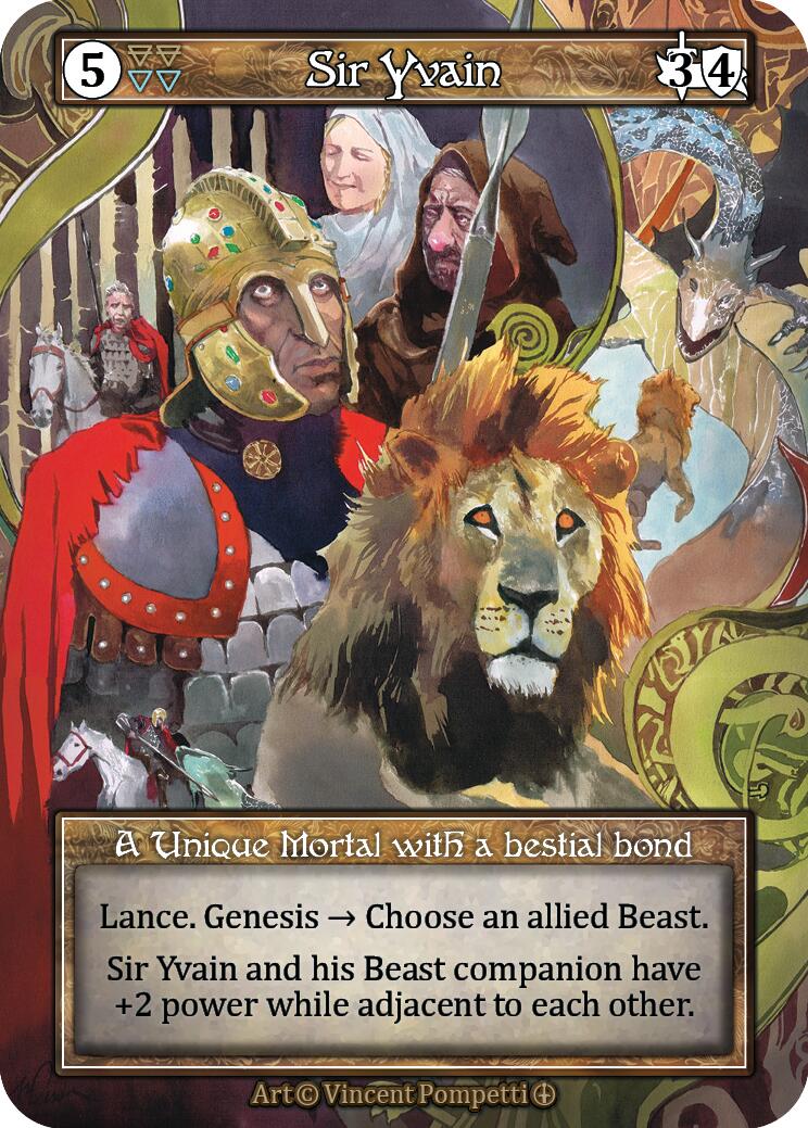 Sir Yvain (Foil) [Arthurian Legends] | Exor Games New Glasgow