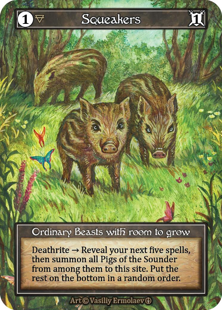 Squeakers (Foil) [Arthurian Legends] | Exor Games New Glasgow