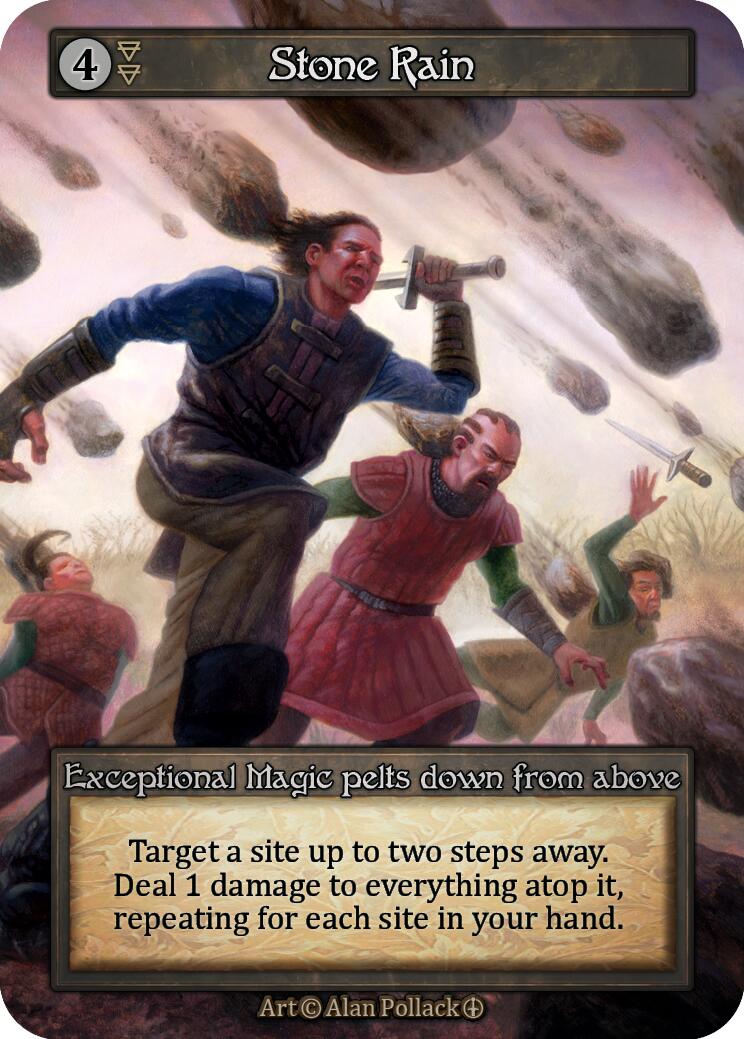 Stone Rain [Arthurian Legends] | Exor Games New Glasgow