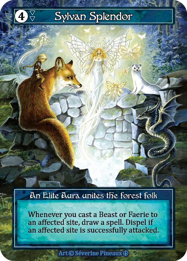 Sylvan Splendor (Foil) [Arthurian Legends] | Exor Games New Glasgow