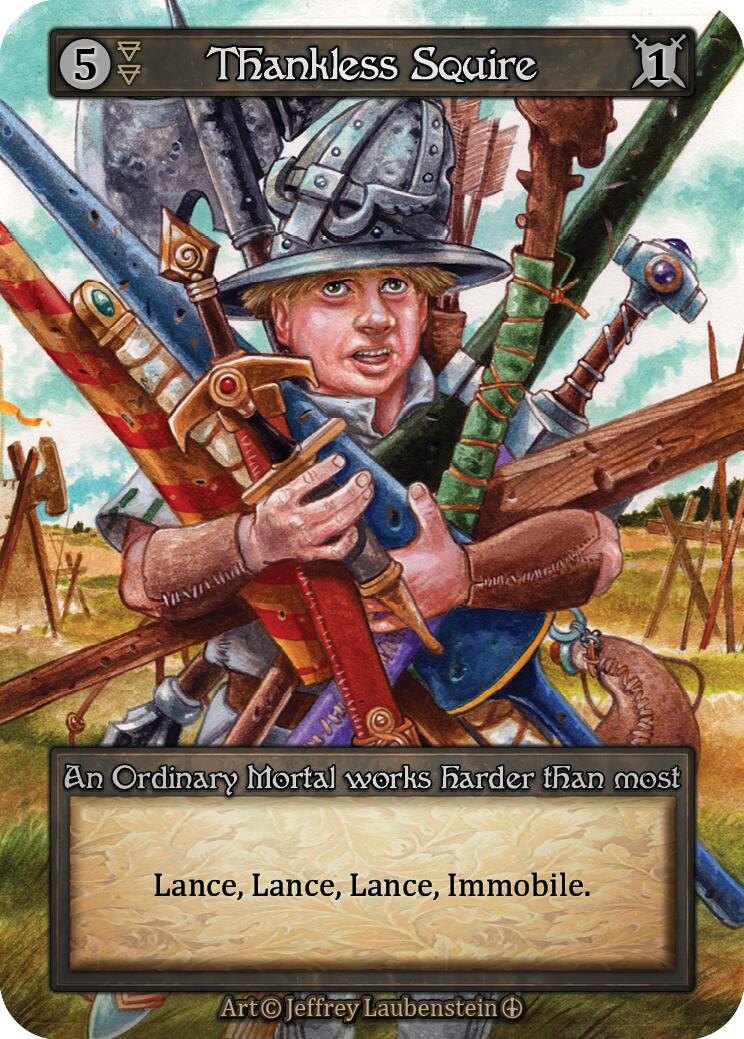 Thankless Squire [Arthurian Legends] | Exor Games New Glasgow
