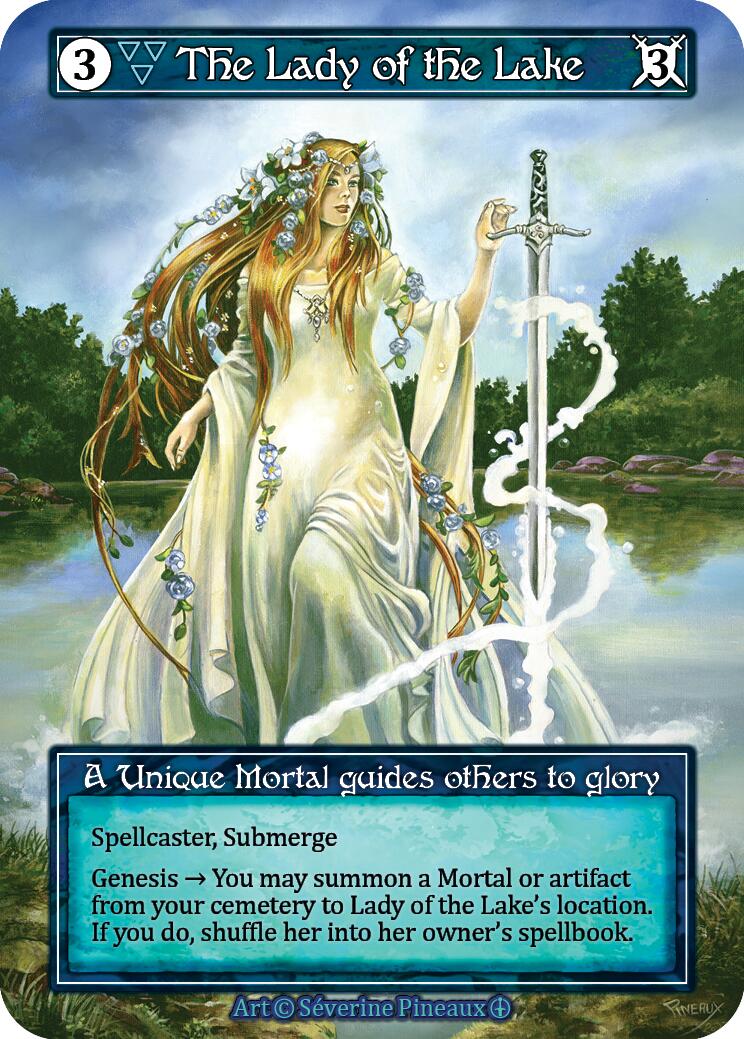 The Lady of the Lake (Foil) [Arthurian Legends] | Exor Games New Glasgow