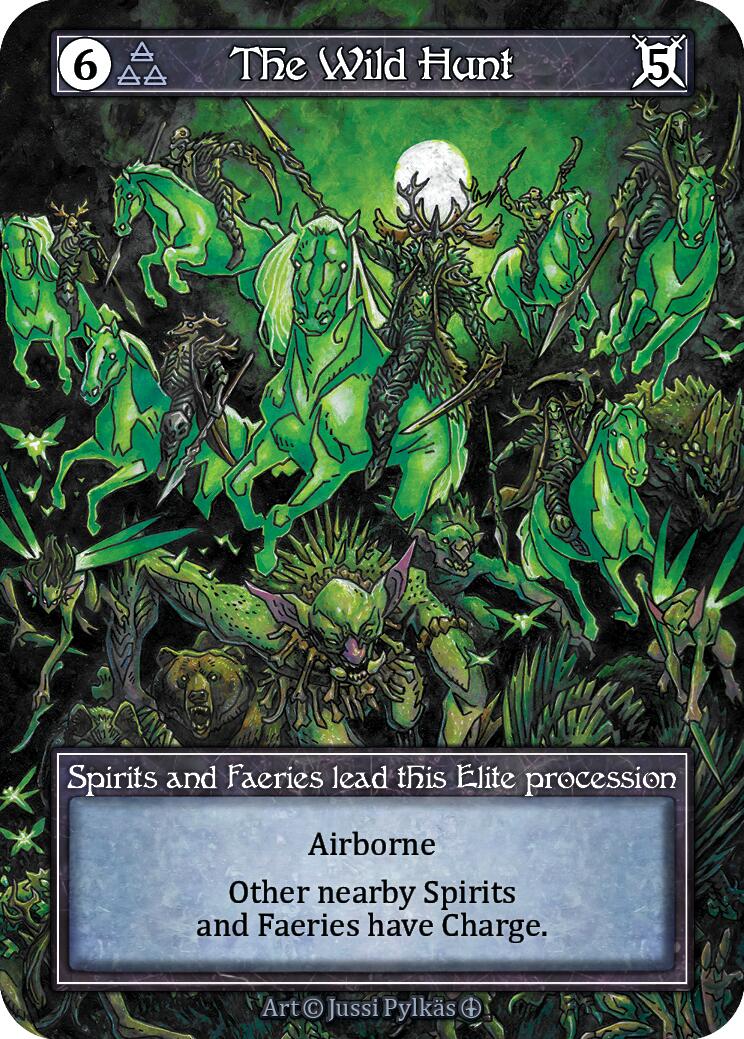 The Wild Hunt (Foil) [Arthurian Legends] | Exor Games New Glasgow