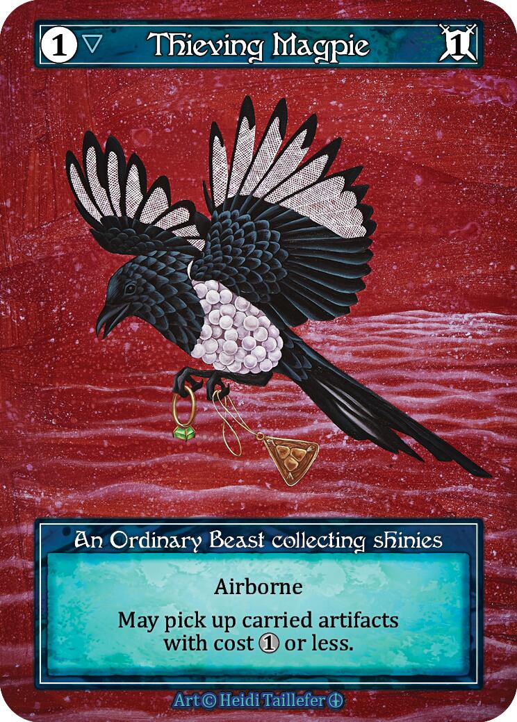 Thieving Magpie (Foil) [Arthurian Legends] | Exor Games New Glasgow