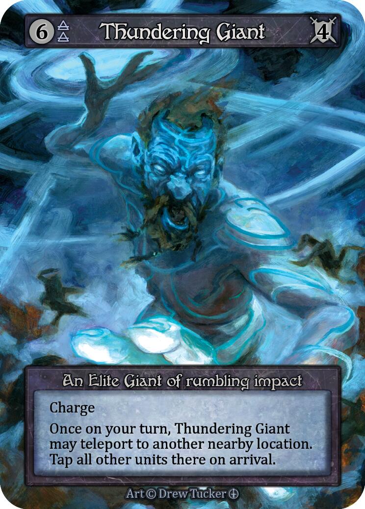 Thundering Giant [Arthurian Legends] | Exor Games New Glasgow