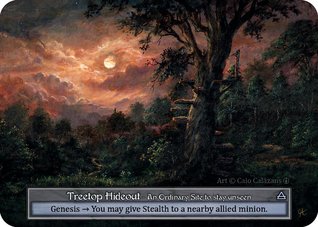 Treetop Hideout (Foil) [Arthurian Legends] | Exor Games New Glasgow