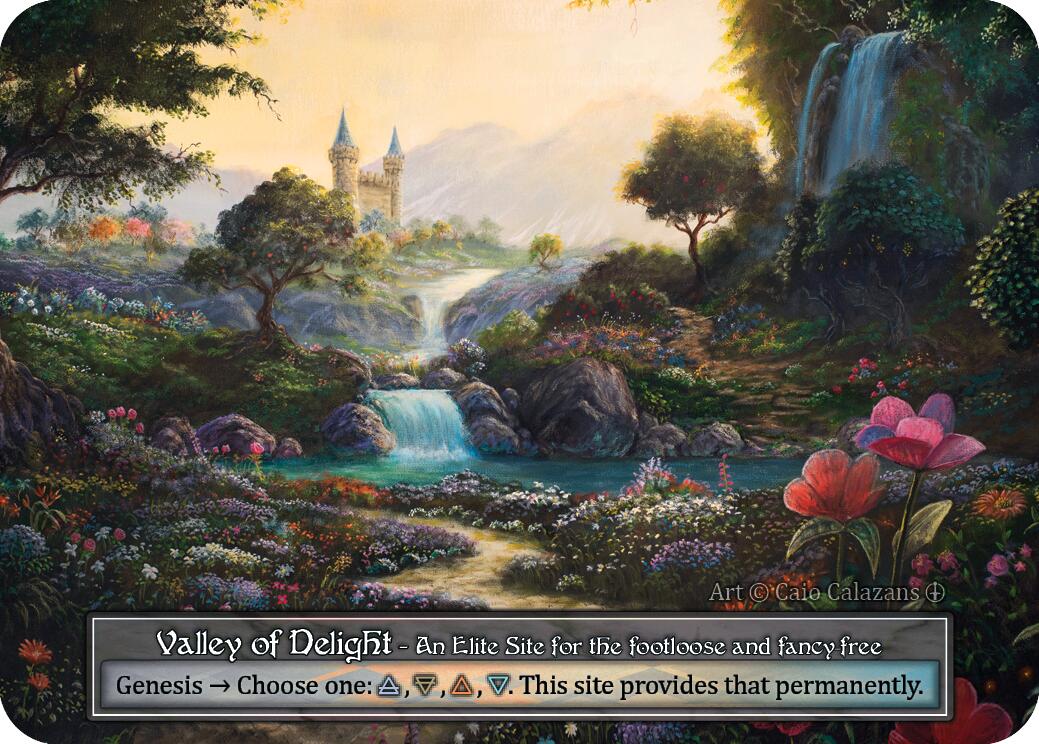 Valley of Delight (Foil) [Arthurian Legends] | Exor Games New Glasgow
