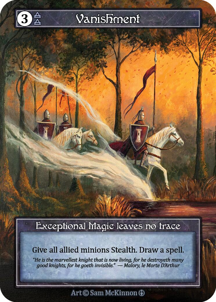 Vanishment (Foil) [Arthurian Legends] | Exor Games New Glasgow