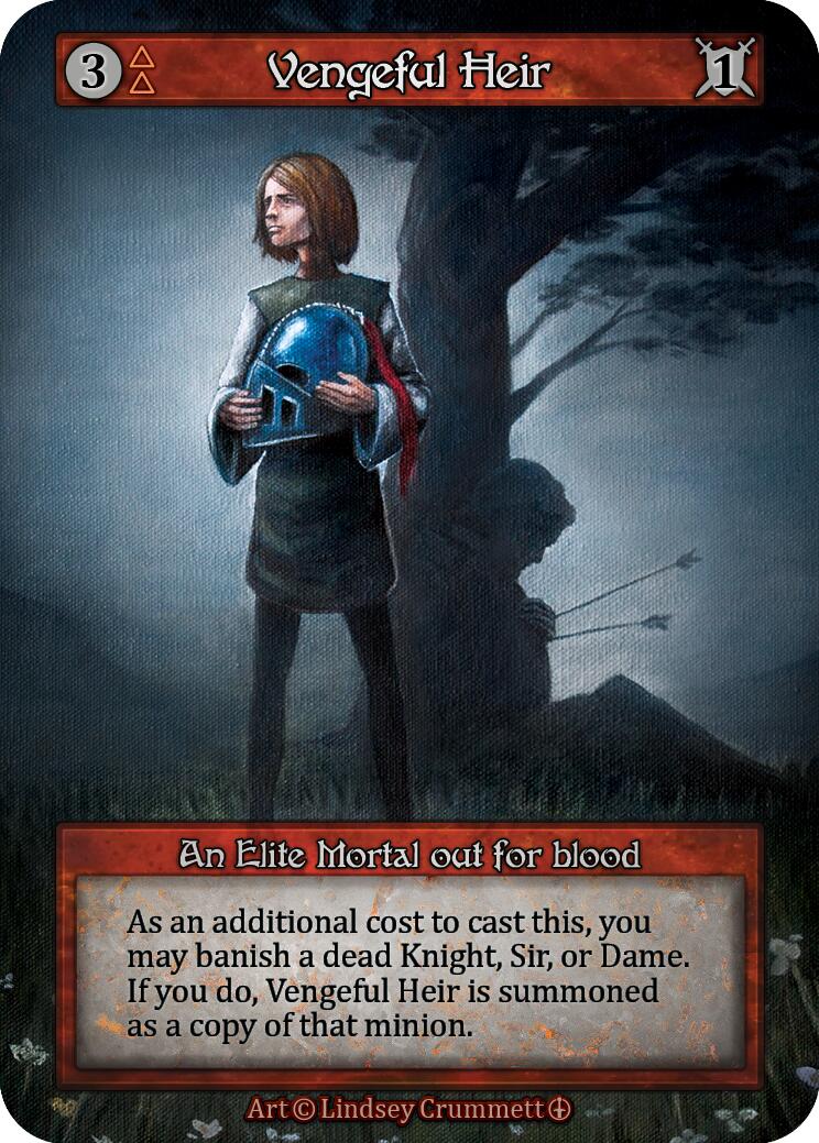 Vengeful Heir [Arthurian Legends] | Exor Games New Glasgow