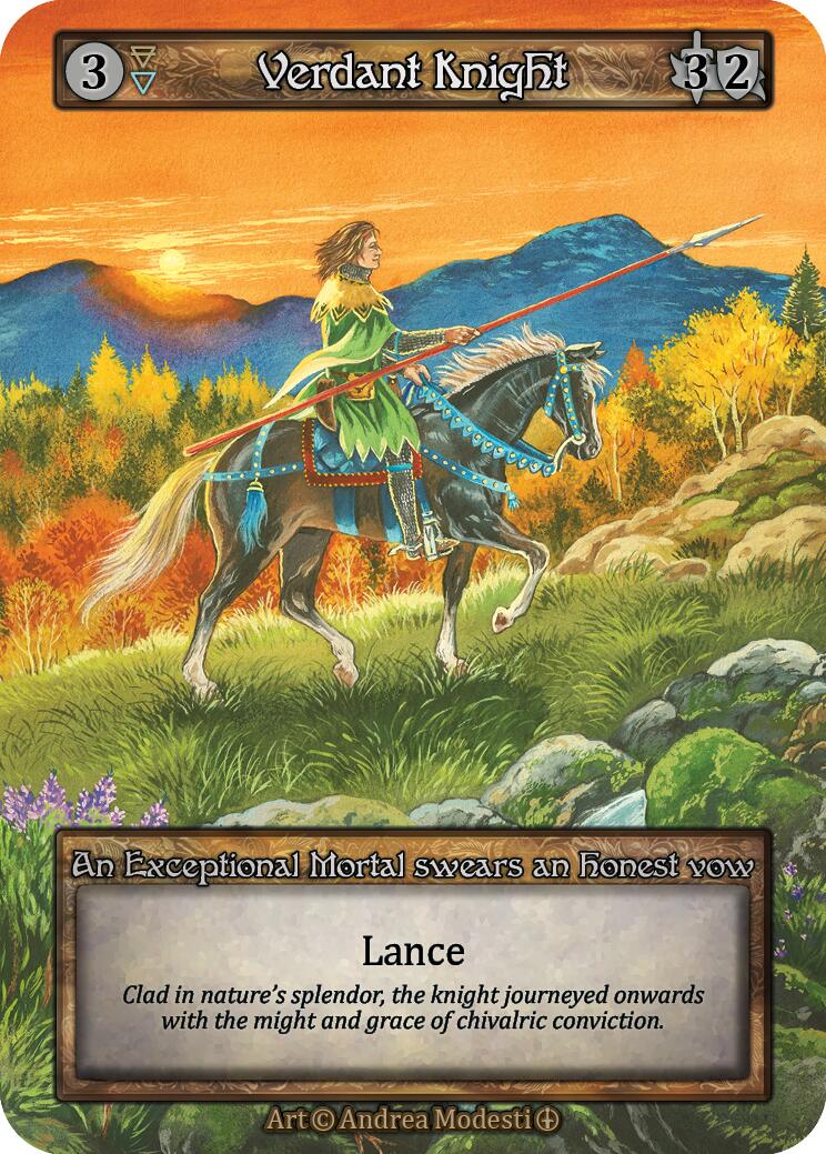 Verdant Knight [Arthurian Legends] | Exor Games New Glasgow