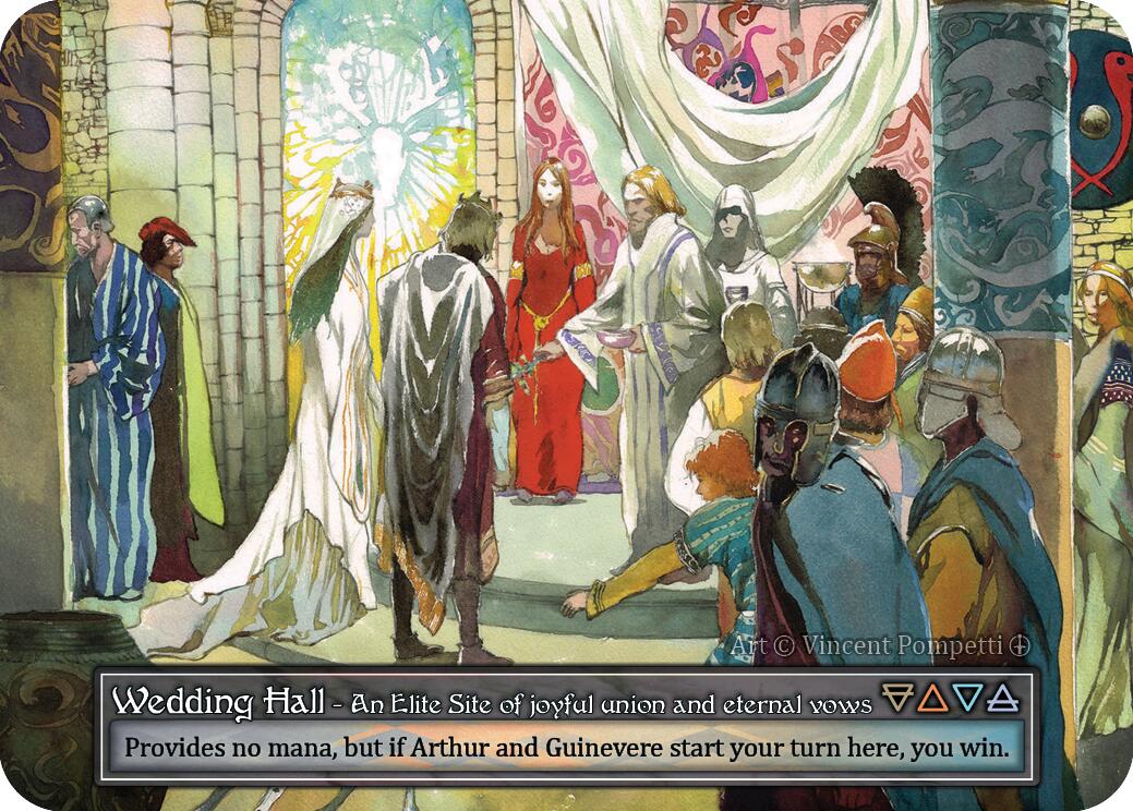 Wedding Hall (Foil) [Arthurian Legends] | Exor Games New Glasgow