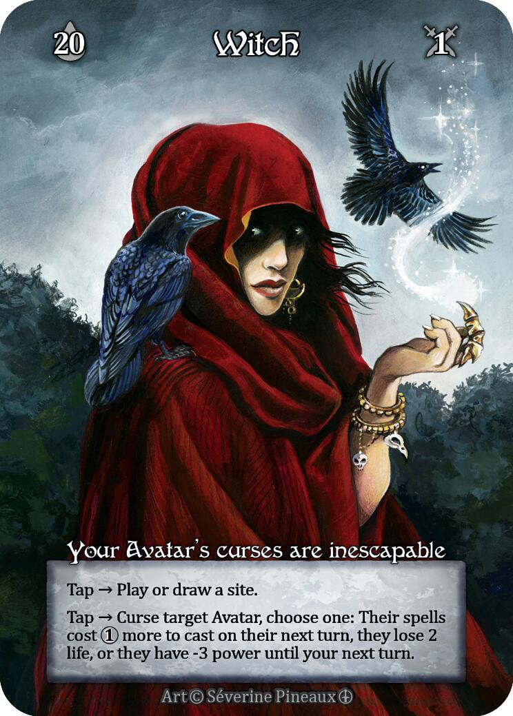 Witch (Foil) [Arthurian Legends] | Exor Games New Glasgow