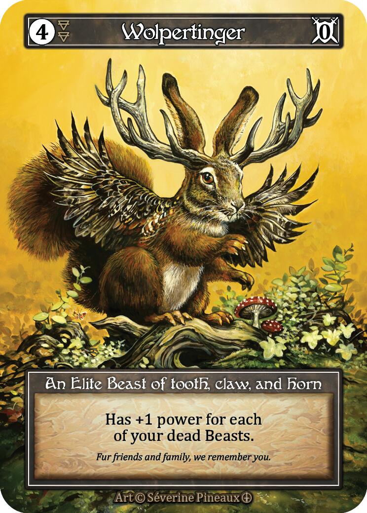 Wolpertinger (Foil) [Arthurian Legends] | Exor Games New Glasgow