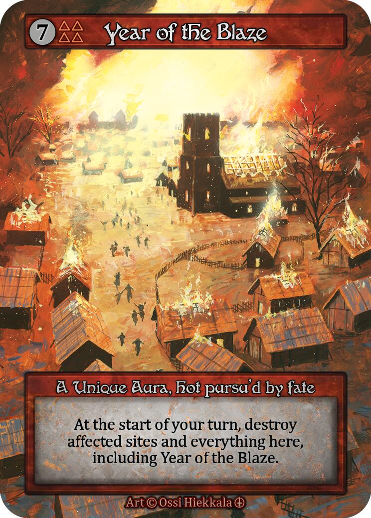 Year of the Blaze [Arthurian Legends] | Exor Games New Glasgow