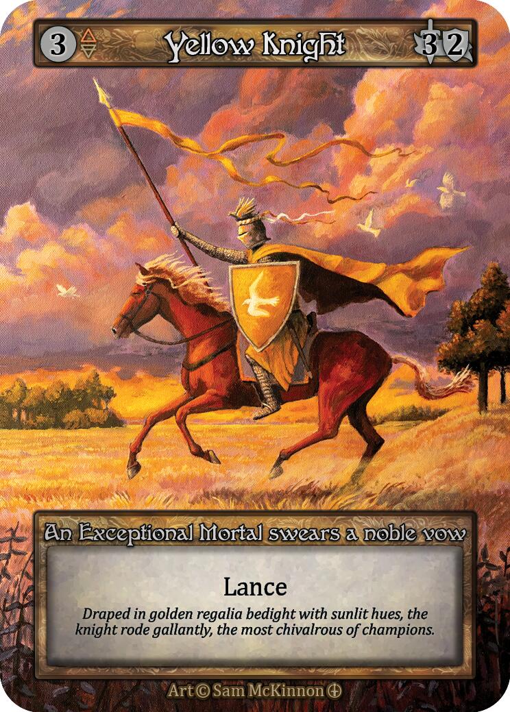 Yellow Knight [Arthurian Legends] | Exor Games New Glasgow