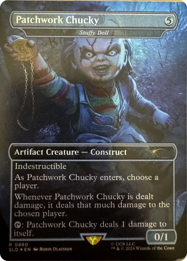 Patchwork Chucky - Stuffy Doll [Secret Lair Drop Series] | Exor Games New Glasgow