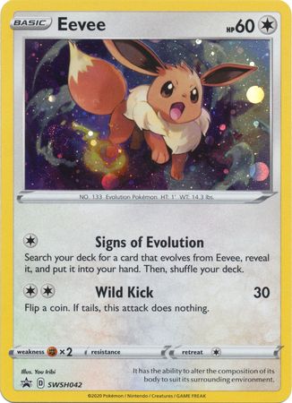 Eevee (SWSH042) [Sword & Shield: Black Star Promos] | Exor Games New Glasgow