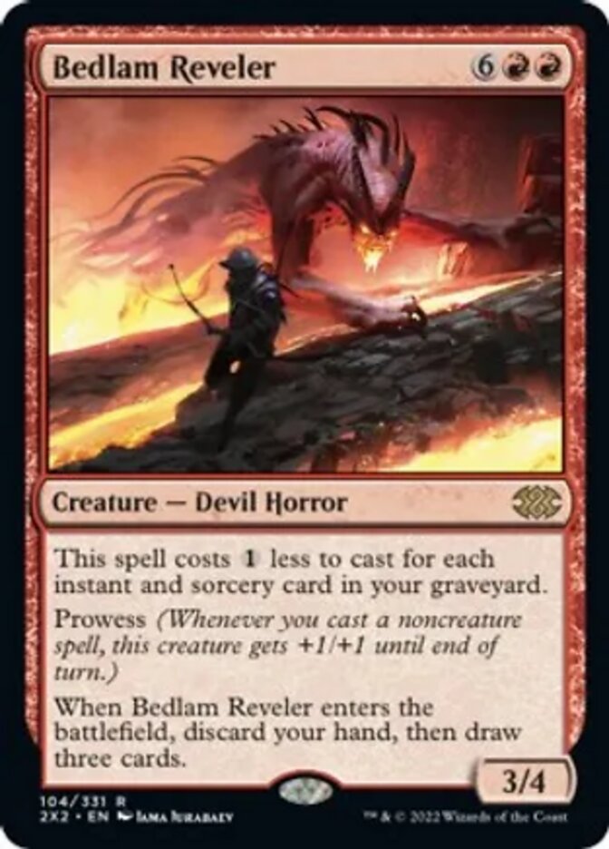 Bedlam Reveler [Double Masters 2022] | Exor Games New Glasgow