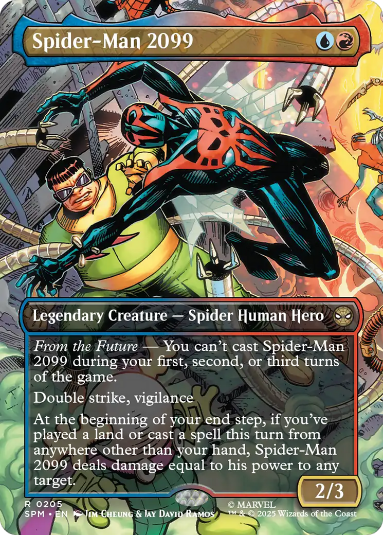 Spider-Man 2099 (0205) (Borderless) [Marvel's Spider-Man] | Exor Games New Glasgow