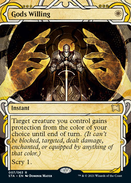 Gods Willing (Foil Etched) [Strixhaven: Mystical Archive] | Exor Games New Glasgow