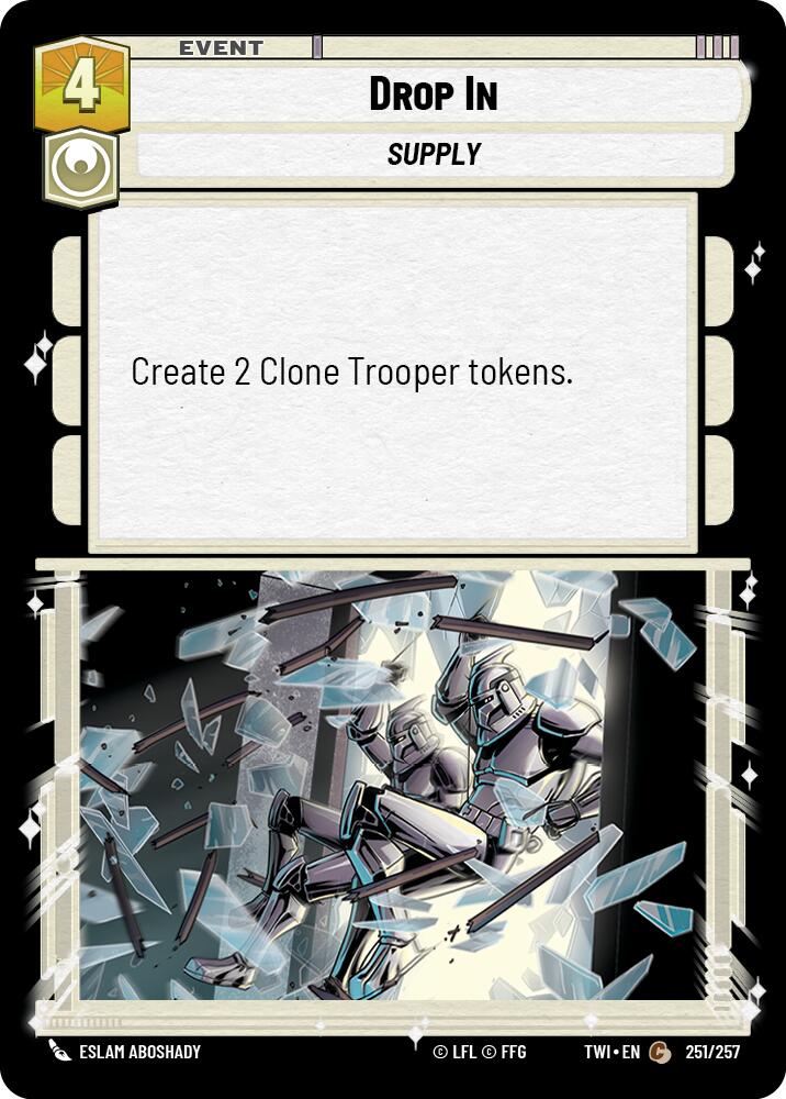 Drop In (251/257) (251/257) [Twilight of the Republic] | Exor Games New Glasgow