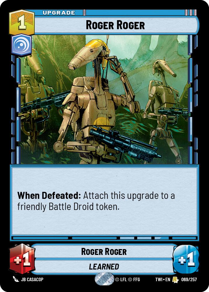 Roger Roger (069/257) (069/257) [Twilight of the Republic] | Exor Games New Glasgow