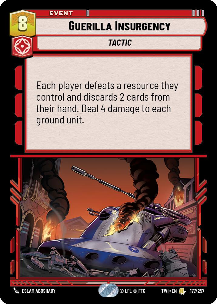 Guerilla Insurgency (177/257) (177/257) [Twilight of the Republic] | Exor Games New Glasgow