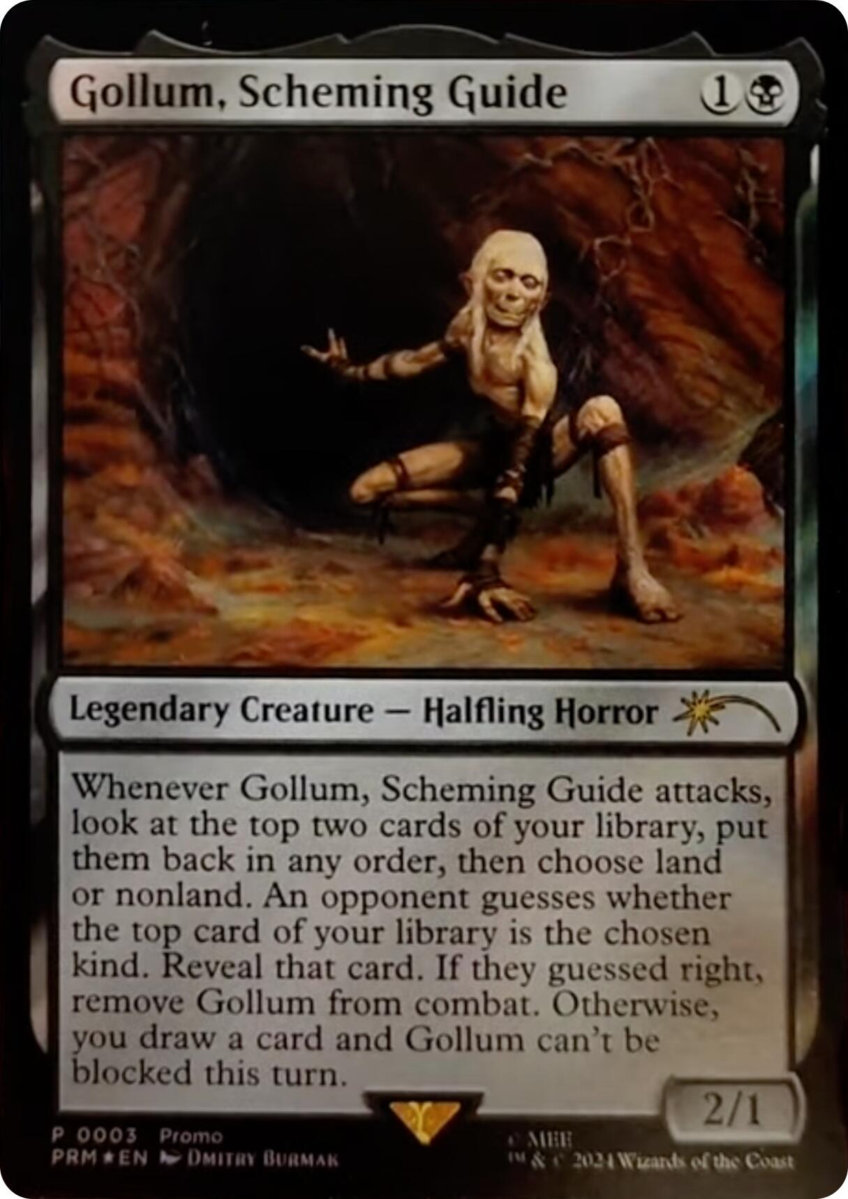 Gollum, Scheming Guide [Resale Promos] | Exor Games New Glasgow