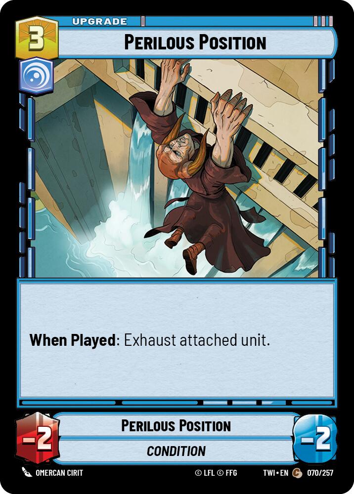 Perilous Position (070/257) (070/257) [Twilight of the Republic] | Exor Games New Glasgow