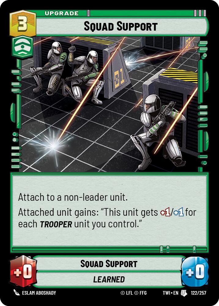 Squad Support (122/257) (122/257) [Twilight of the Republic] | Exor Games New Glasgow