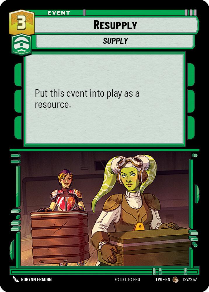 Resupply (127/257) (127/257) [Twilight of the Republic] | Exor Games New Glasgow