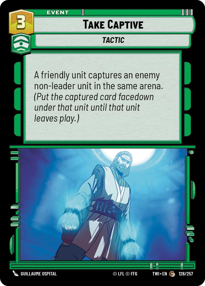 Take Captive (128/262) (128/262) [Twilight of the Republic] | Exor Games New Glasgow
