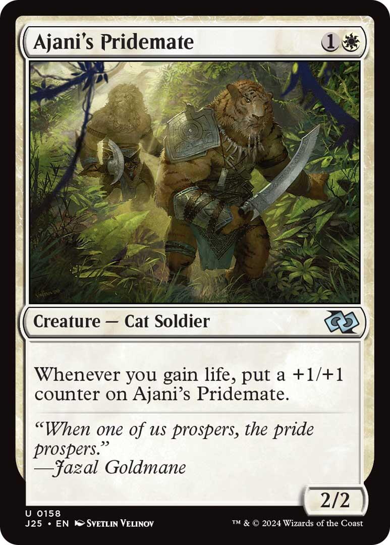 Ajani's Pridemate [Foundations Jumpstart] | Exor Games New Glasgow