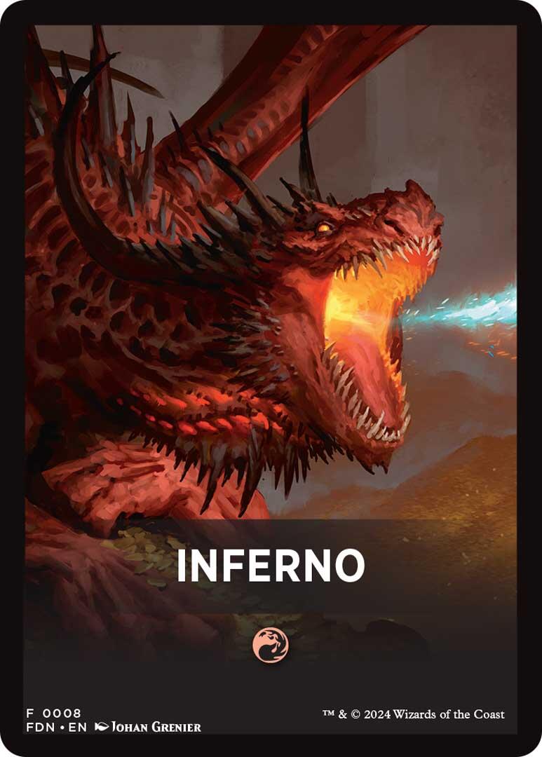 Inferno Theme Card [Foundations] | Exor Games New Glasgow